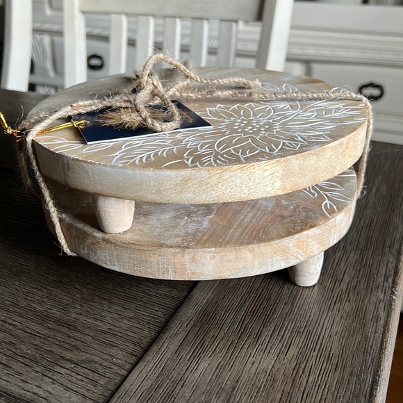 DECOR WOODEN STAND - Picture 1 of 11